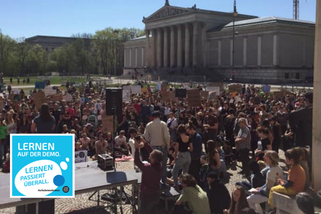 #allefürsklima demo am Königsplatz