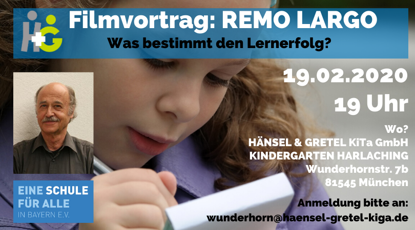 Filmvortrag Remo Largo in Harlaching